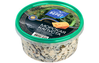 Морская капуста ароматизированная «Салат в майонезном соусе с сыром»